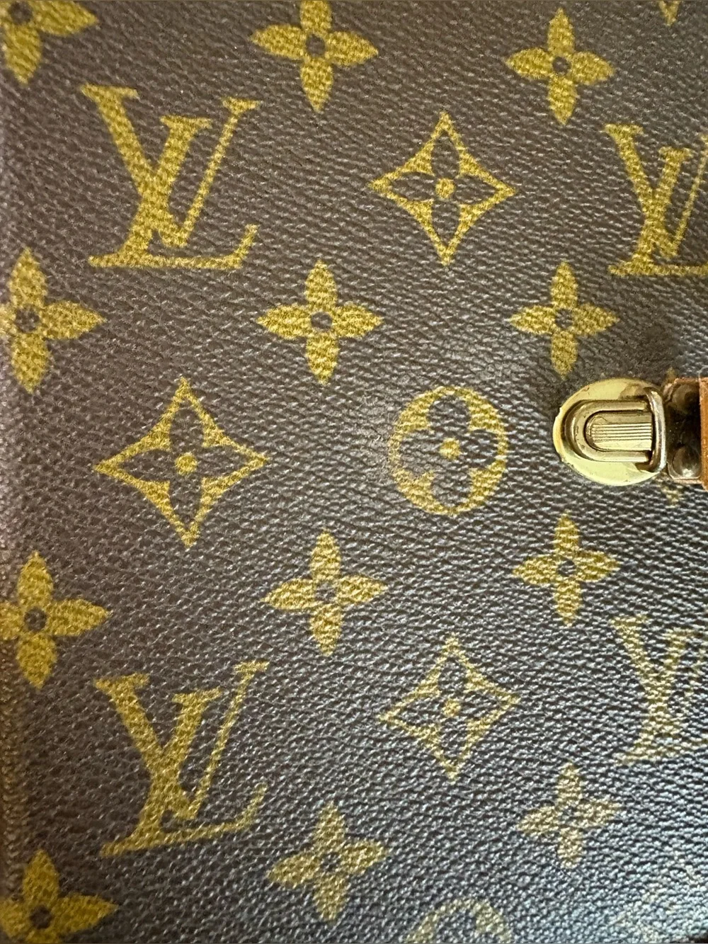 Vintage Louis Vuitton Saks Fifth Avenue Monogram Canvas Notebook Agenda Cover